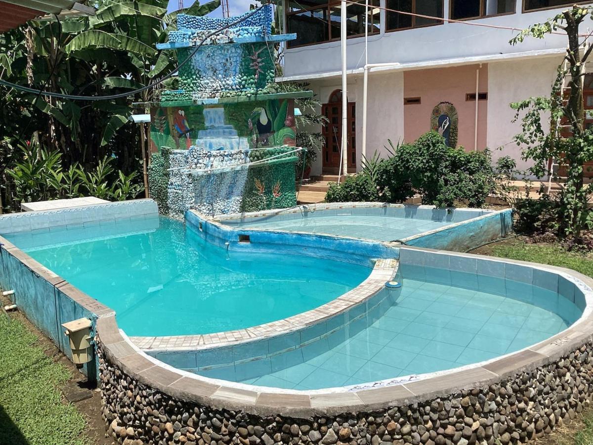 Exotic Flower Cabin2 Pool Agua Bendita Exteriör bild